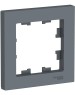 SCHNEIDER ELECTRIC Рамка ATN000701 (ATN000701) накладная 1шт термопласт серый