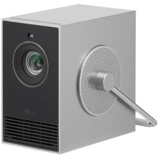 LG Проектор CineBeam Q, DLP, серебристый [hu710pb-gl]