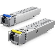 UBIQUITI UACC-OM-SM-1G-S (2 шт. в комплекте) Двунаправленный одномодовый оптический модуль 1 Гбит/с, 3 км