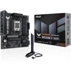 Материнская плата ASUS Материнская плата TUF GAMING B850M-E WIFI AM5 mATX 4хDDR5 PCIEx16 PCIEx1 3xM.2 USB-C 2хDP HDMI 2.5GLAN Wi-Fi 6Е