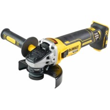 Угловая шлифмашина DEWALT Угловая шлифмашина аккумуляторная DCG405P2 /800 Вт/20 В/до 9000 об. в мин/125 мм/ 2 АКБ + ЗУ/желтый (DCG405P2-IN)