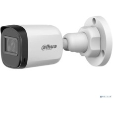 DAHUA DH-HAC-B1A51P-U-IL-0280B-S3 Уличная цилиндрическая HDCVI-видеокамера 5Мп, 1/2.7” CMOS, объектив 2.8мм, ИК 30м,LED 20м , IP67, корпус: пластик
