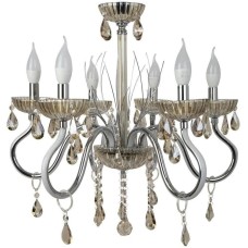 HIPER Люстра Jennie H824-6, 6 х 40 Вт, хром