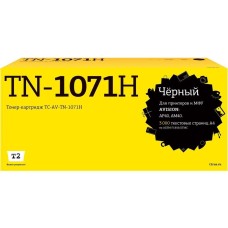 Картридж T2 Картридж TC-AV-TN-1071H, черный / TC-AV-TN-1071H