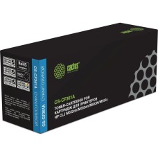 CACTUS Картридж лазерный CS-CF361A CF361A голубой (5000стр.) для HP CLJ M552dn/M553dn/M553N/M553x