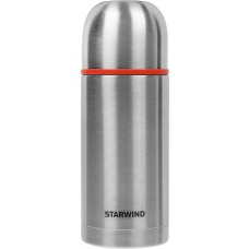 STARWIND Термос 20-750 0.75л. серебристый/красный картонная коробка