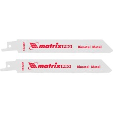 MATRIX Полотна по металлу для сабельной пилы S922EF 125/1.4 мм, Bimetal, 2 шт, Pro 782009