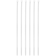 СИБРТЕХ Хомуты, 150 x 2.5 мм, пластиковые, белые, 100 шт 45519