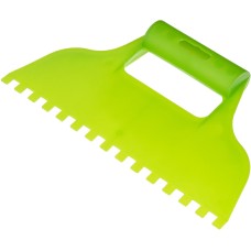 СИБРТЕХ Шпатель для клея, пластмассовый, зубчатый 8 х 8 мм 86016