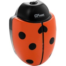 GFmark - Дозатор СЕНСОРНЫЙ, для жидкого МЫЛА , модель БОЖЬЯ КОРОВКА с окошком, пластик АБС, КРАСНЫЙ, с датчиком объёма жидкости и уровня заряда батарей, 1000 мл 725