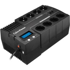 CYBERPOWER UPS BR700ELCD, 700VA/420W, L-INT, A.SIN, LCD, USB, CHRG, RJ45/11, SCHUKOx8