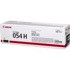 Картридж лазерный CANON Картридж лазерный 054HY 3025C002 желтый бар.в компл. (2300стр.) для MF645Cx/MF643Cdw/MF641Cw/LBP623Cdw/621Cw
