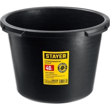 STAYER STRONG, 40 л, круглый строительный таз (06098-40)