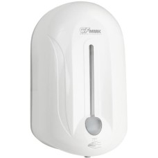 GFmark - Дозатор сенсорный для дезинфекции, пластик АБС, белый, с полоской, 1000 мл 717