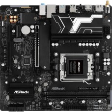 ASROCK Материнская плата B850M-X WIFI R2.0 Socket AM5 AMD B850 2xDDR5 mATX AC`97 8ch(7.1) 2.5Gg RAID+HDMI+DP