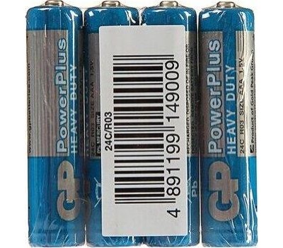 Элементы питания GP (10877) 24CEBRA-2S4 (AAA)