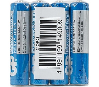 Элементы питания GP (10877) 24CEBRA-2S4 (AAA)