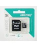 Карта памяти SMARTBUY (SB16GBSDCL10-01LE) MicroSDHC 16GB Class10 LE + адаптер