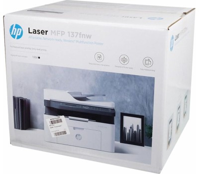 МФУ HP LASER 137FNW (4ZB84A)