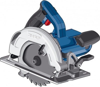 Пила дисковая ЗУБР ПДП-55 Пила дисковая, 90°-52 мм, диск 165 мм, 1300 Вт, Профессионал