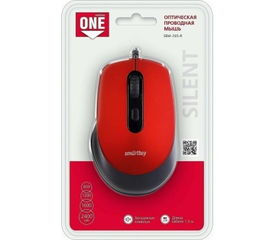 Мышь SMARTBUY (SBM-265-R) красный