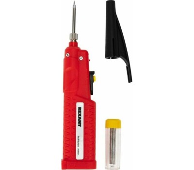Паяльник REXANT (12-0181) ПАЯЛЬНИК МИНИ (ПИТАНИЕ 3 БАТАРЕЙКИ AA) 4.5V/8 ВТ (ZD-20D)