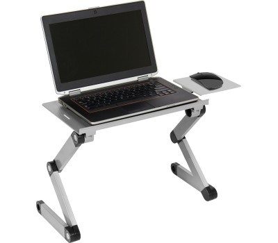 Стол для ноутбука CACTUS CS-LS-T8-C серебро
