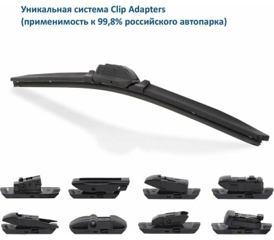 Щетка стеклоочистителя GOODYEAR GY000436 PREMIUM 16''/41см бескаркасная