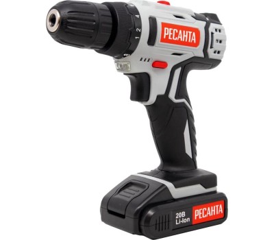 Аккумуляторная дрель-шуруповерт РЕСАНТА ДА-12-2Л