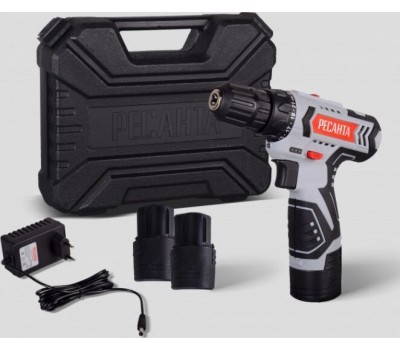 Аккумуляторная дрель-шуруповерт РЕСАНТА ДА-12-2Л