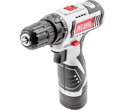 Аккумуляторная дрель-шуруповерт РЕСАНТА ДА-12-2Л