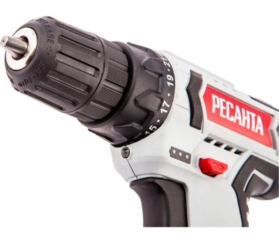 Аккумуляторная дрель-шуруповерт РЕСАНТА ДА-12-2Л