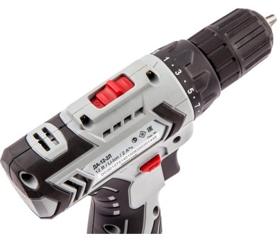 Аккумуляторная дрель-шуруповерт РЕСАНТА ДА-12-2Л