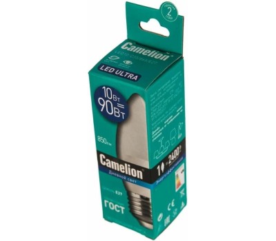 Лампа CAMELION (13564) LED10-C35/865/E27