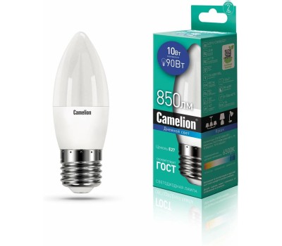 Лампа CAMELION (13564) LED10-C35/865/E27