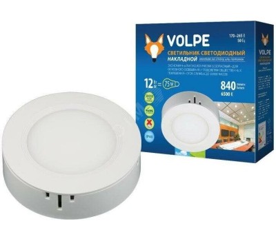 ЭЛЕКТРИКА VOLPE (UL-00009258) ULM-Q240 12W/6500K WHITE