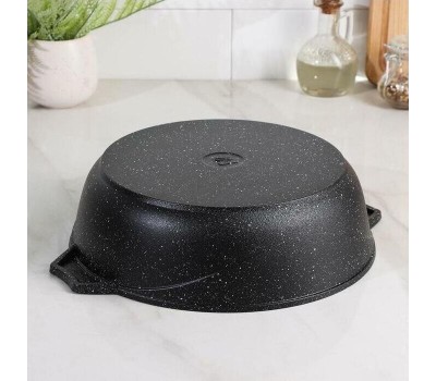 Жаровня МЕЧТА 34802 Гранит black 4л