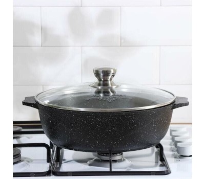 Жаровня МЕЧТА 34802 Гранит black 4л