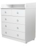 Комод ФЕЯ Комод Фея 1780 белый (1кор)