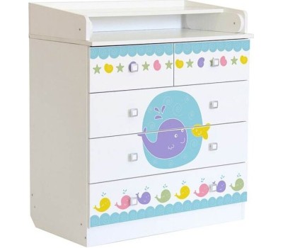 Комод ФЕЯ Комод Фея 1780 белый (1кор)