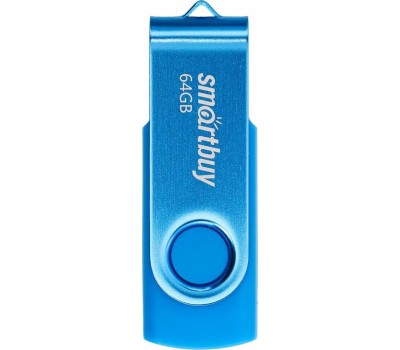 USB-флэш SMARTBUY (SB064GB2TWB) UFD 2.0 064GB Twist Blue синий