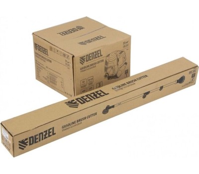 Триммер бензиновый DENZEL Триммер бензиновый DTL33S, 33 см3, разъемная штанга, состоит из 2 частей 96262
