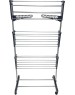Сушилка UNISTOR WINGS для белья складная, на колёсиках, 3-х ярусная, с дополнительными держателями 211546