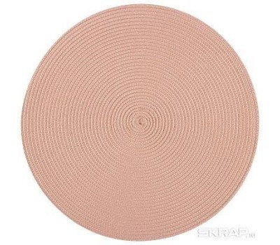 РЫЖИЙ КОТ Салфетка сервировочная плетеная PPW-02, диам 38 см (312364)