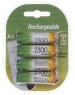 GP AA Аккумуляторная батарейка 230AAHC, 4 шт. 2300мAч