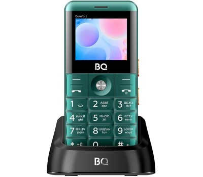 Телефон мобильный BQ 2006 Comfort Green+Black