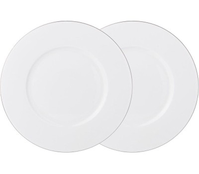 Набор тарелок LEFARD 414-061 КРИСТАЛ ПЛАТИНУМ закусочных 21см (2 предмета)