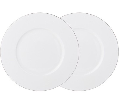 Набор тарелок LEFARD 414-061 КРИСТАЛ ПЛАТИНУМ закусочных 21см (2 предмета)