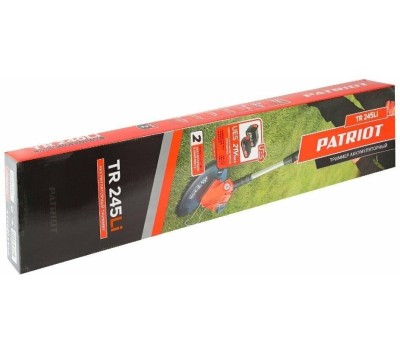 Триммер электрический PATRIOT Триммер электрический TR 245 UES, аккумуляторный, 21В, 2Ач, с ЗУ [250205245]