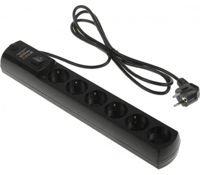 Сетевой фильтр MOST Сетевой фильтр HPw, 2м, черный [ hpw 2м чер]